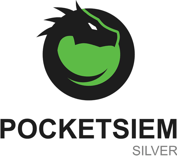 PocketSIEM - Silver Logo