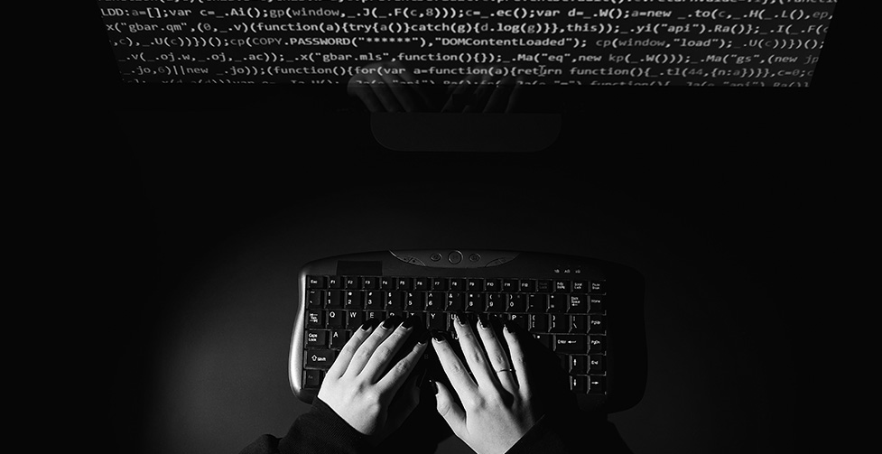 PocketSIEM- Stay Ahead of Real Cyber Threats - Hacker typing
